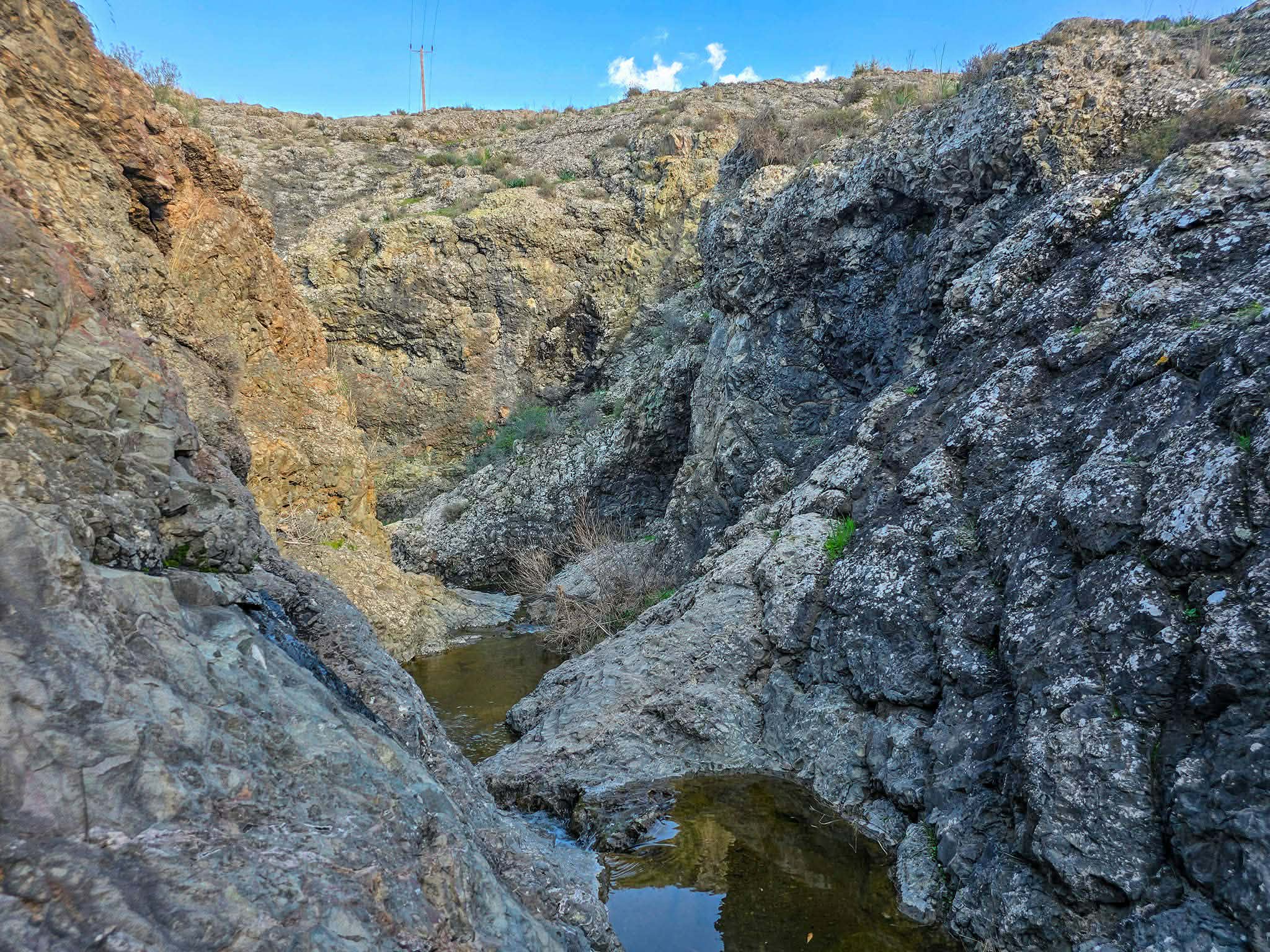 Το φαράγγι Καταλάτσια κοντά στην Αγία Βαρβάρα Λευκωσίας