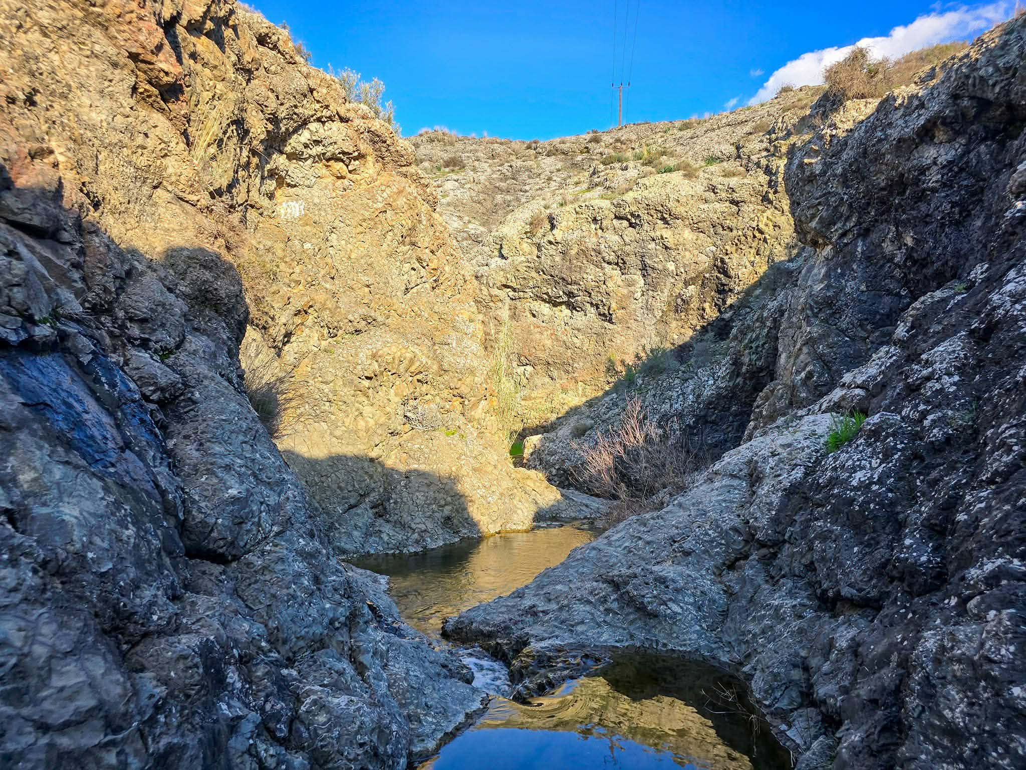 Το φαράγγι Καταλάτσια κοντά στην Αγία Βαρβάρα Λευκωσίας