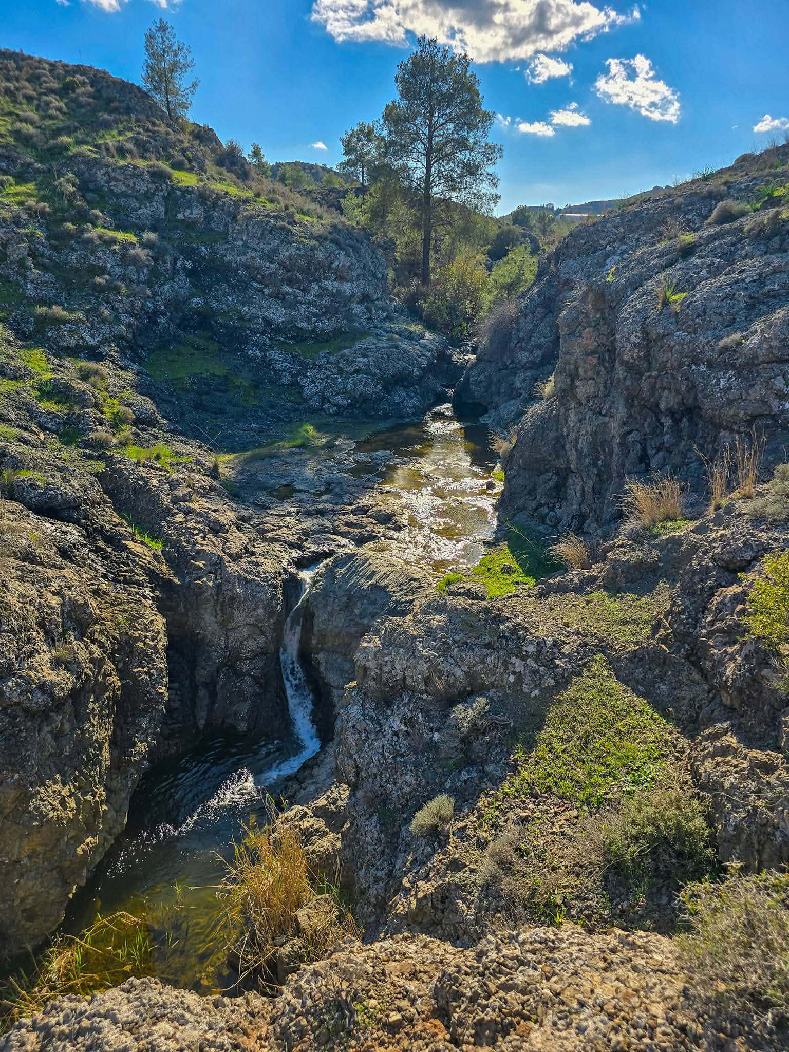 Το φαράγγι Καταλάτσια κοντά στην Αγία Βαρβάρα Λευκωσίας